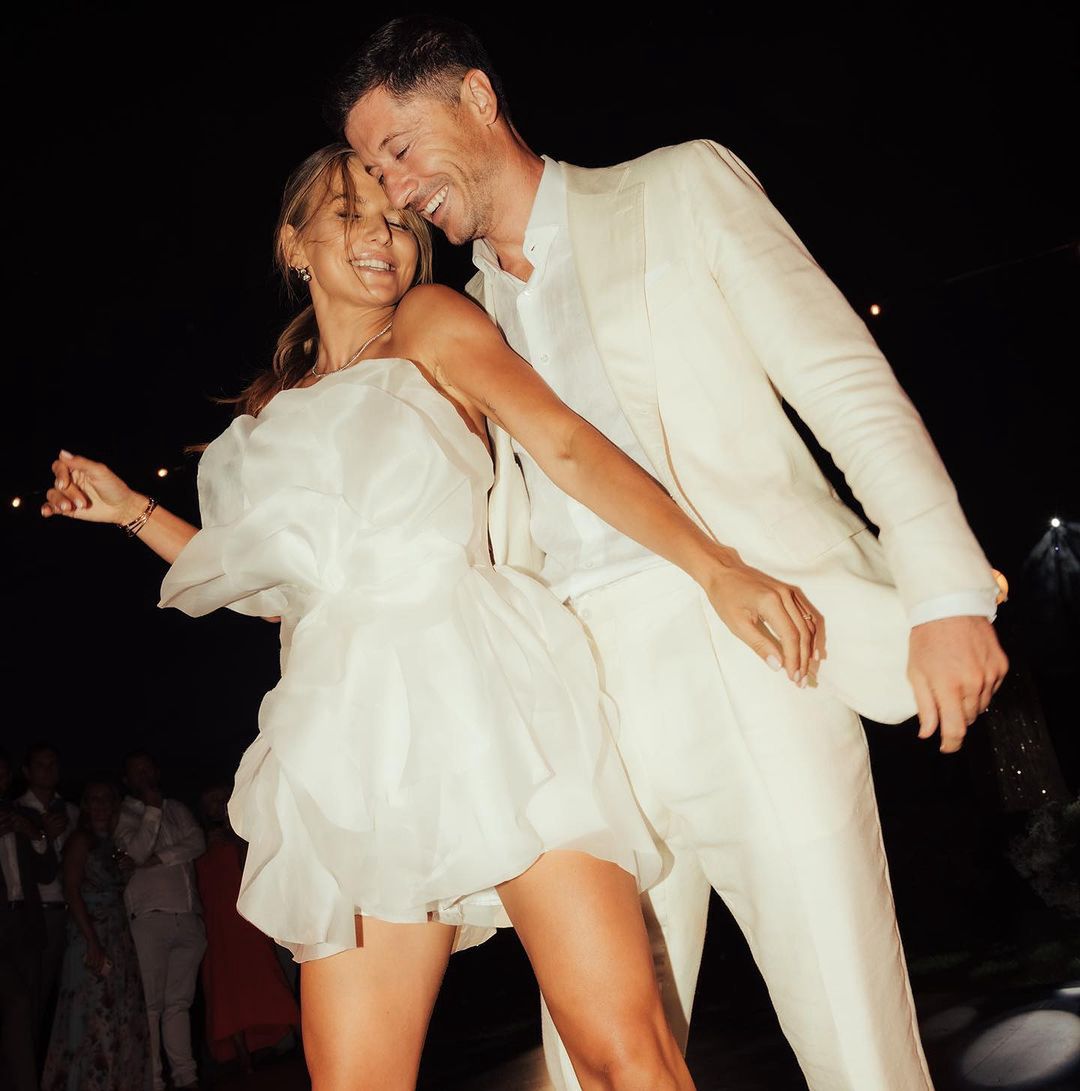 Anna i Robert Lewandowscy