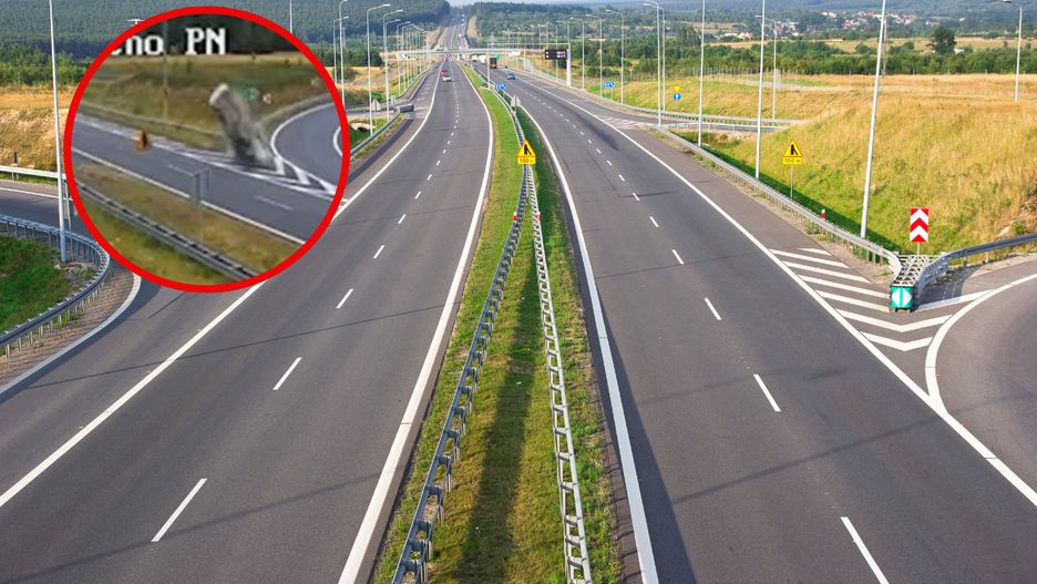 Poduszki zderzeniowe uratowały kierowcę auta osobowego