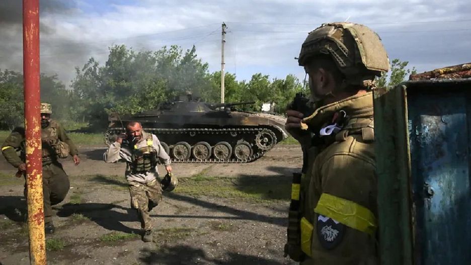 Walka o Siewierodonieck. "Miasto jest zaśmiecone rosyjskimi zwłokami". Źródło: PAP, fot: STR