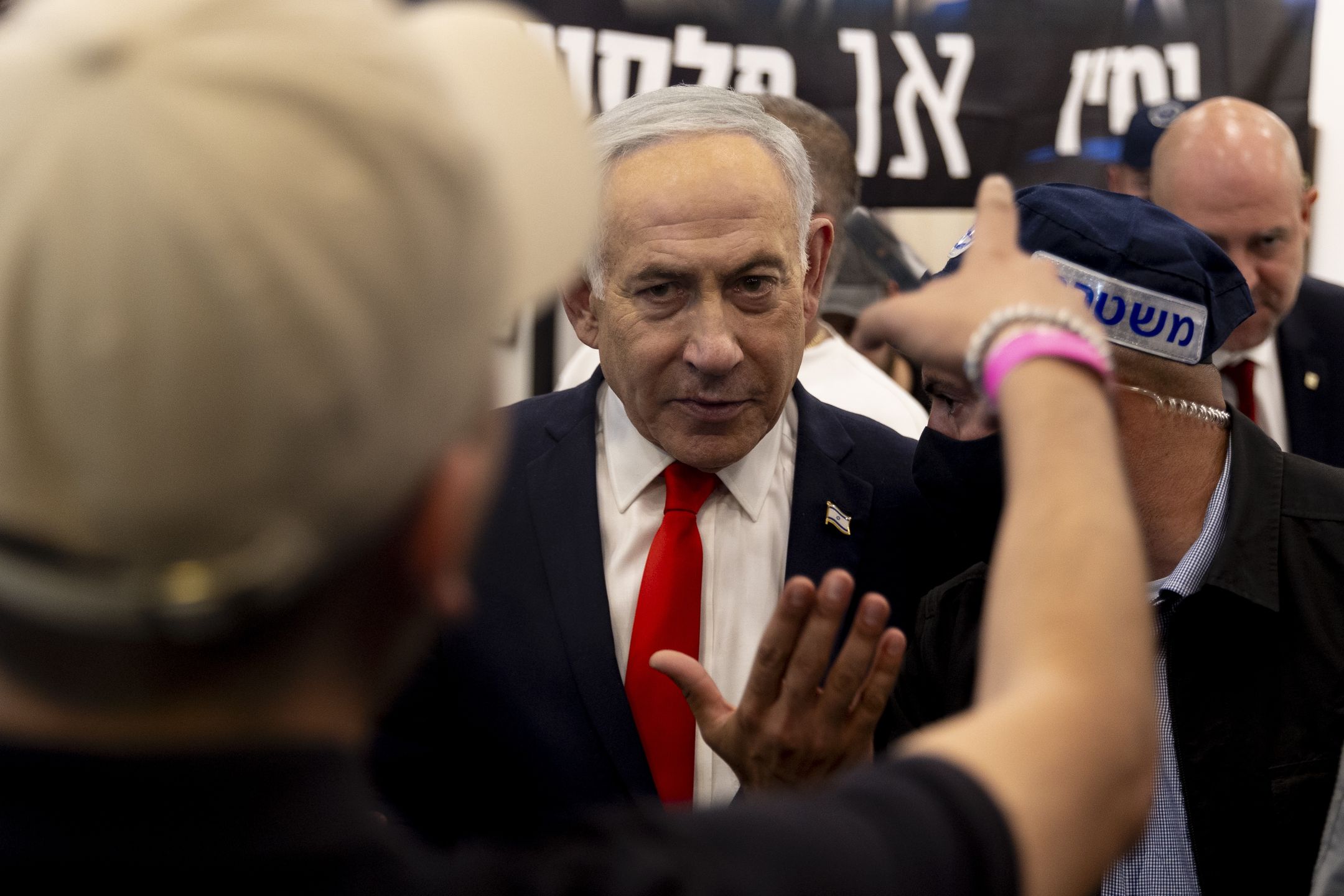 Premier Izraela Binjamin Netanjahu, który stoi na czele partii Likud