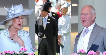 Syn księżniczki Anny zadebiutował na Royal Ascot u boku NOWEJ ŻONY. Nie zabrakło też wystrojonej pary królewskiej (ZDJĘCIA)
