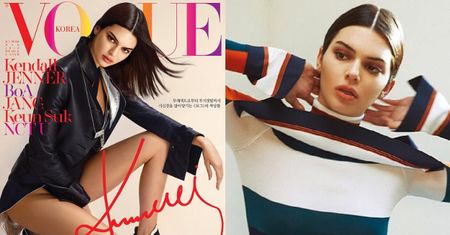 Nowe usta Kendall Jenner debiutują na okładce "Vogue'a"