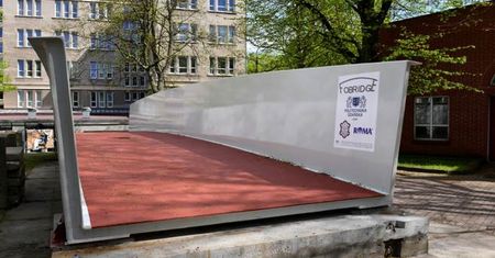 Naukowcy z Politechniki Gdańskiej zbudowali most z tworzyw sztucznych