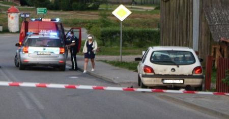 Pijany nastolatek potrącił samochodem 23-latka i jego ojca. Obaj trafili do szpitala