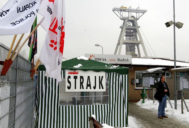 Strajk w Jastrzębskiej Spółce Węglowej. Mediator pojechał na Śląsk