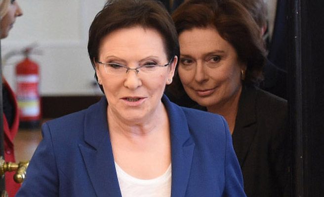 Premier Ewa Kopacz ogłasza nazwiska nowych współpracowników