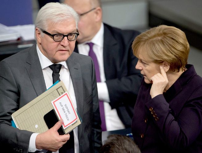 Frank-Walter Steinmeier ostrzega przed zaostrzaniem sankcji wobec Rosji