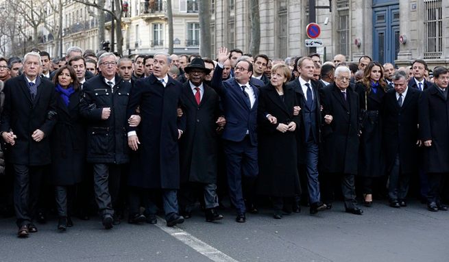 Barack Obama krytykowany za nieobecność na marszu w Paryżu