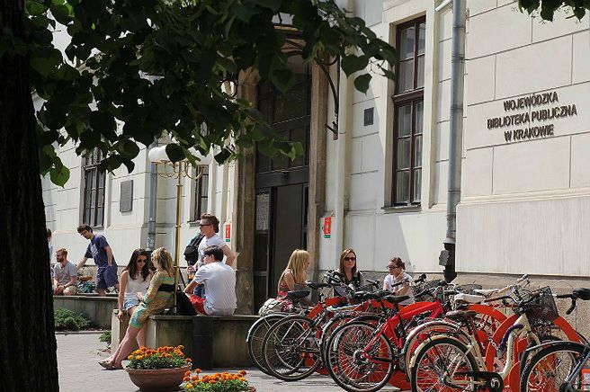 XXI wiek w końcu w bibliotece na Rajskiej w Krakowie