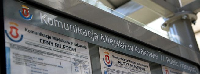 Tablice elektroniczne na przystankach w Krakowie mogą pokazywać błędne informacje