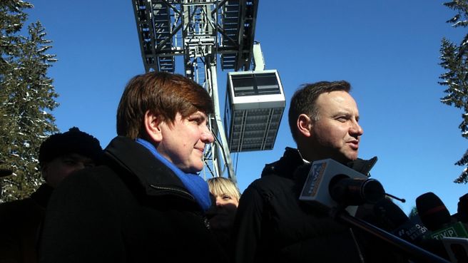 Beata Szydło i Andrzej Duda