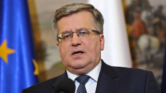 Prezydent Bronisław Komorowski