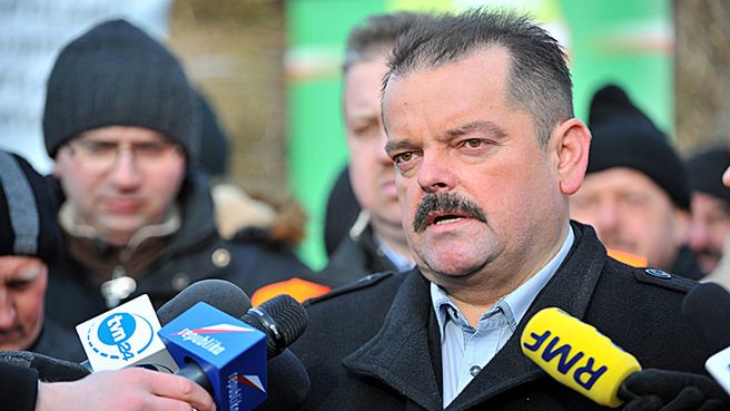 Przewodniczący rolniczego OPZZ Sławomir Izdebski