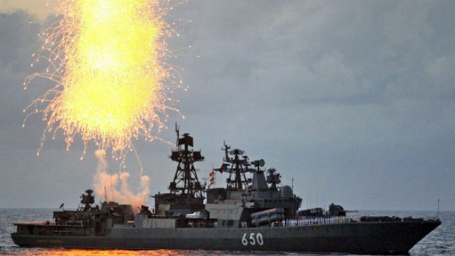 Rosyjski niszczyciel "Admirał Czabanienko"