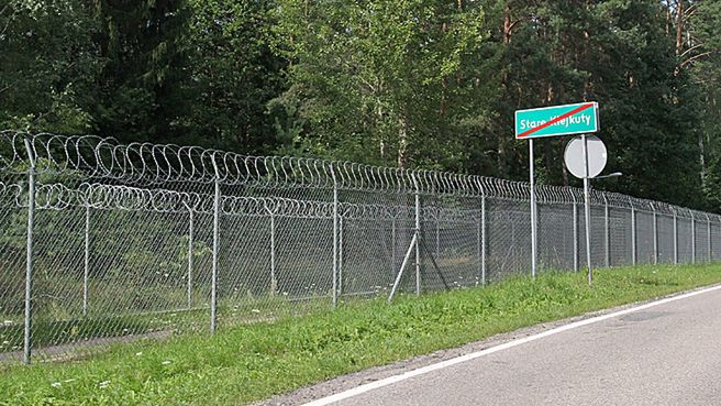 Teren wojskowy w Starych Kiejkutach