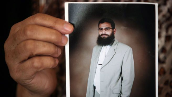 Zdjęcie Hosama Kawasmeha skazanego na dożywocie za udział w uprowadzeniu i zabójstwie trzech izraelskich nastolatków