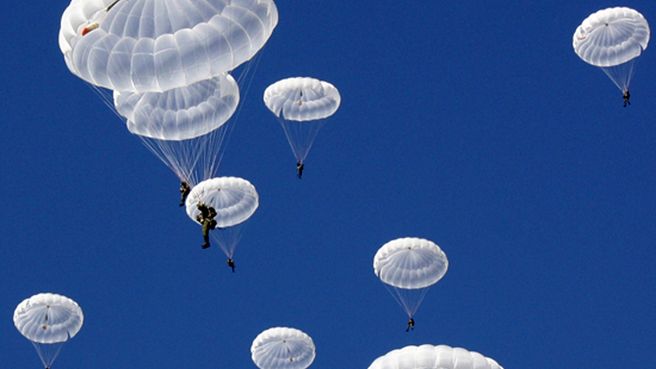 Rosyjscy komandosi w czasie ćwiczeń