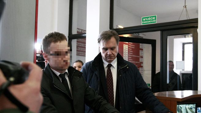 Asesor komorniczy Michał Kubik w Prokuraturze Okręgowej w Płocku