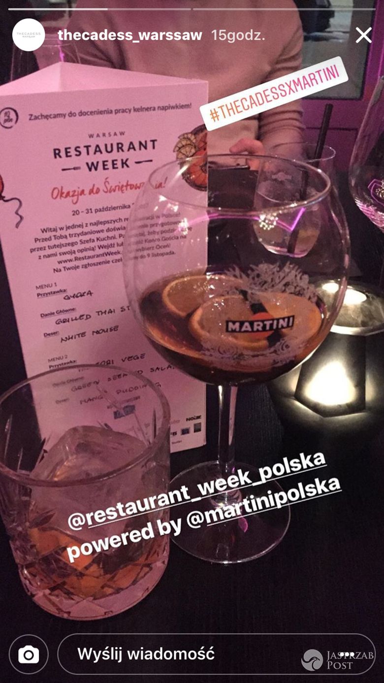 Gwiazdy na Restaurant Week z Martini 2017