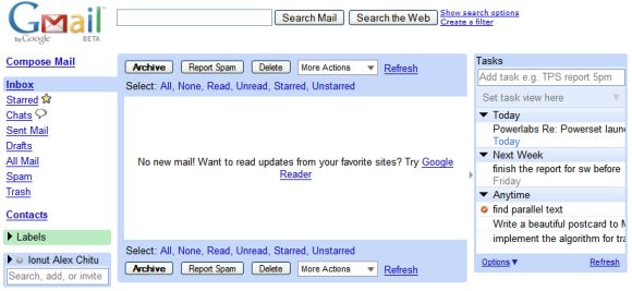 Gmail w 2007