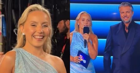 Sandra Hajduk OLŚNIEWA u boku Oliviera Janiaka na scenie w Sopocie! (FOTO)