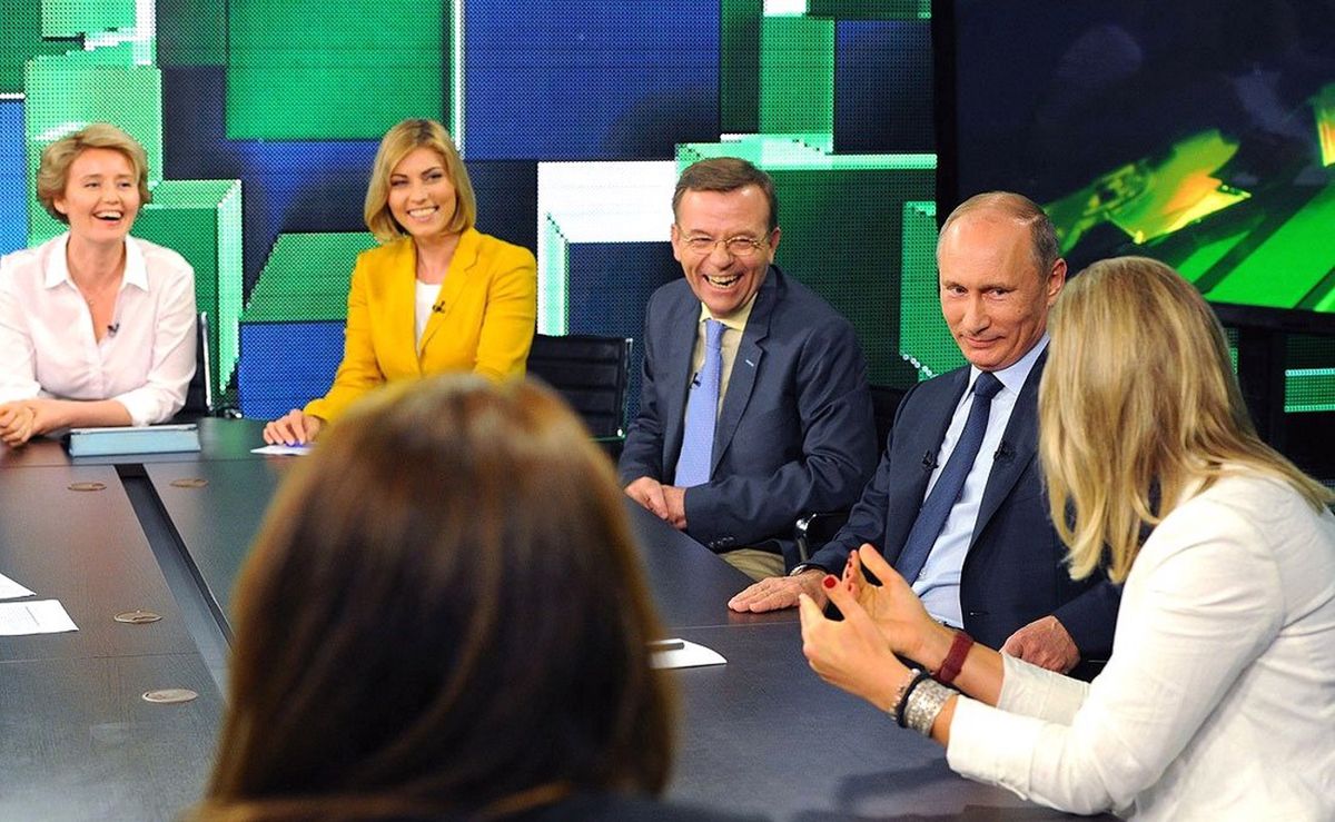 Władimir Putin był mile widzianym gościem Russia Today w 2013 roku