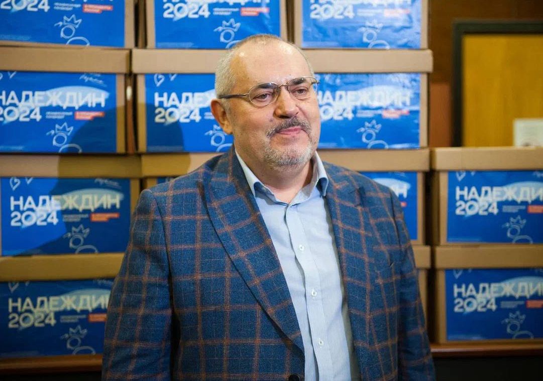 Boris Nadieżdin, Vladimir Putin's competitor in the presidential elections in Russia.