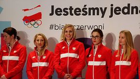 Pjongczang: ślubowanie olimpijskie łyżwiarzy szybkich i short track (galeria)