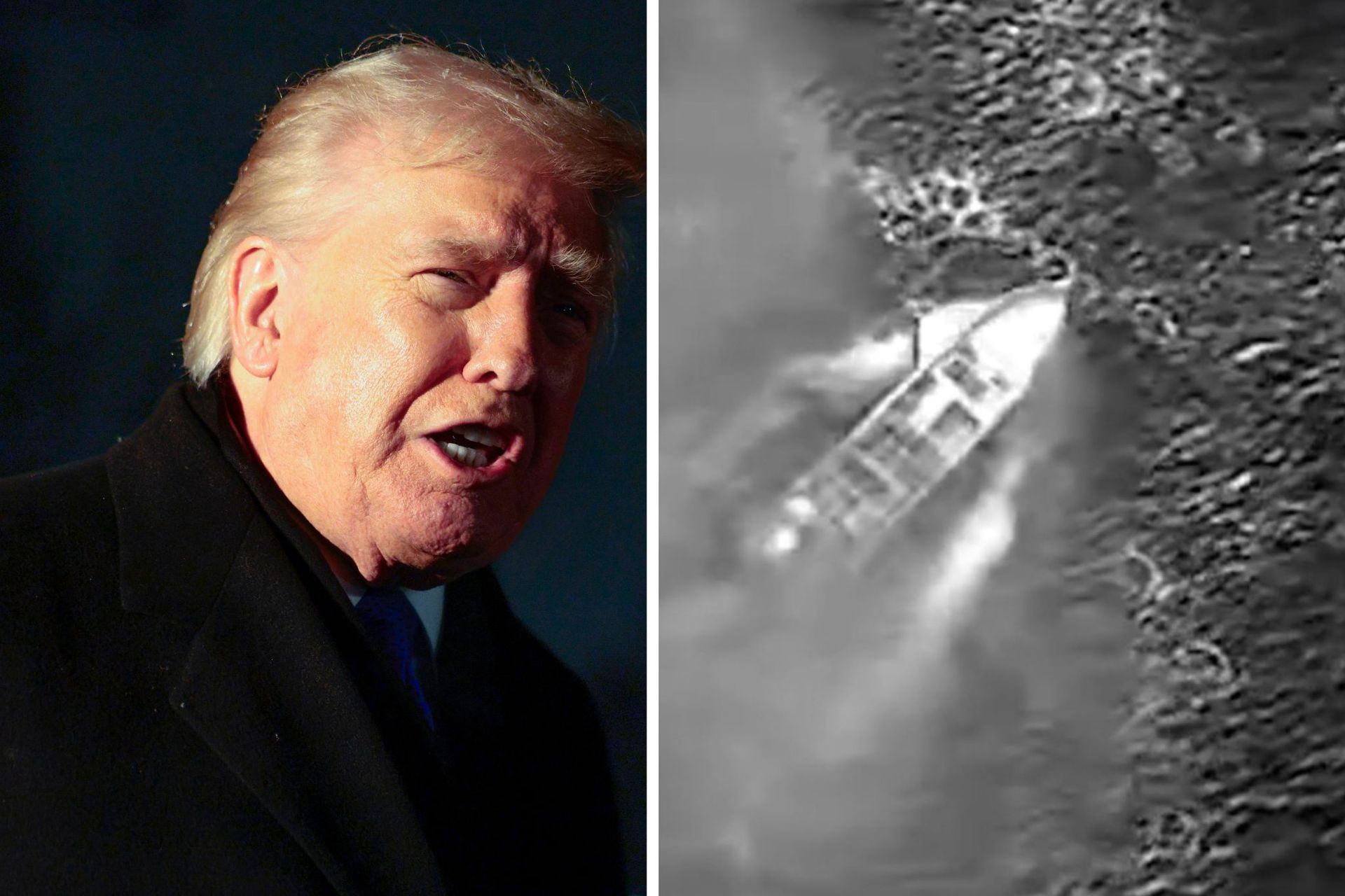 USA ostrzelały kolejną łódź, Trump grozi Kanadzie
