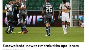 Media o Legia - Apollon: Cypryjczycy napisali historię, Legia nie pasuje do Europy