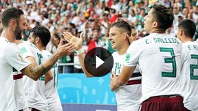Mundial 2018. Korea Południowa - Meksyk: piękny gol Chicharito na 0:2 (TVP Sport)