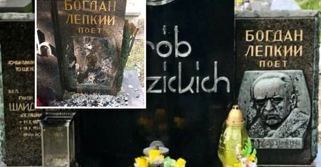 Zniszczono grób ukraińskiego poety. MSZ zabiera głos. Policja ma trop