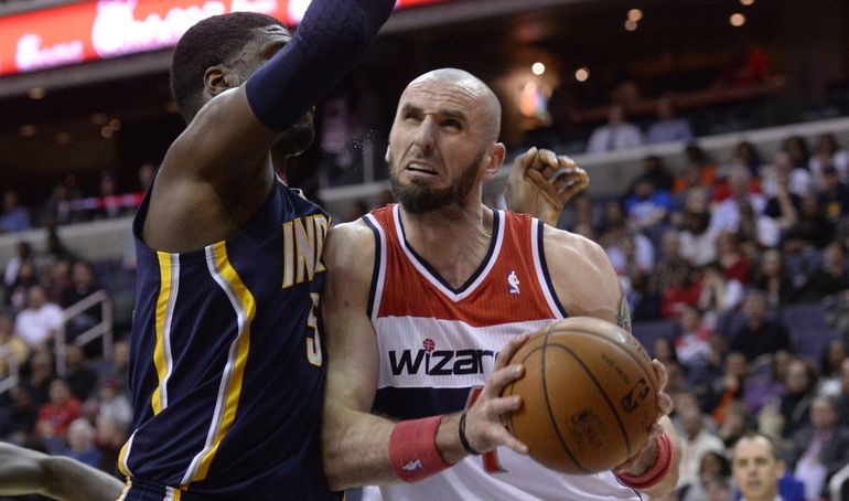 W trzech meczach przeciwko Pacers w tym sezonie Marcin Gortat notował śr. 12,7 pkt., 10,3 zb. i 1,7 bl.