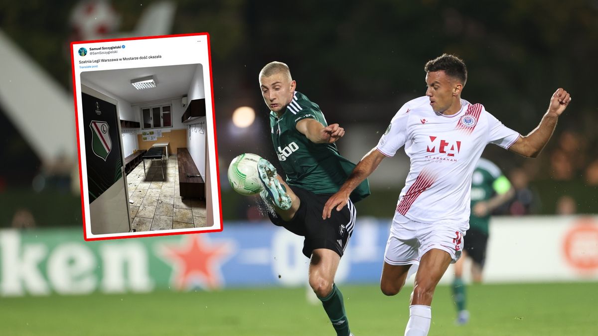 Na piłkarzy Legii czekały w Bośni niecodzienne warunki