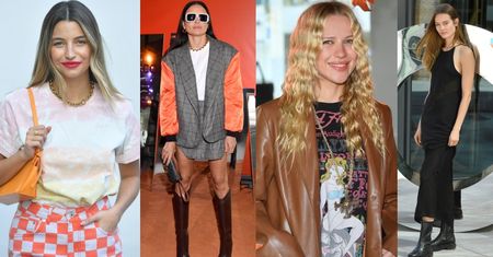 Celebrytki na evencie marki obuwniczej: kraciasta Julia Wieniawa, Jessica Mercedes w pantoflach i dawno niewidziana Monika Jagaciak... (ZDJĘCIA)