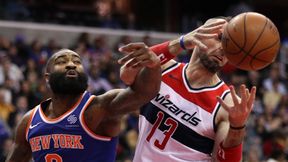 NBA: zamiast awansować, Wizards spadli w tabeli kosztem Pacers. 10 punktów Marcina Gortata