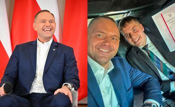 Karol Nawrocki chwali się czerwonym paskiem na świadectwie syna: "Misja zakończona SUKCESEM" (FOTO)