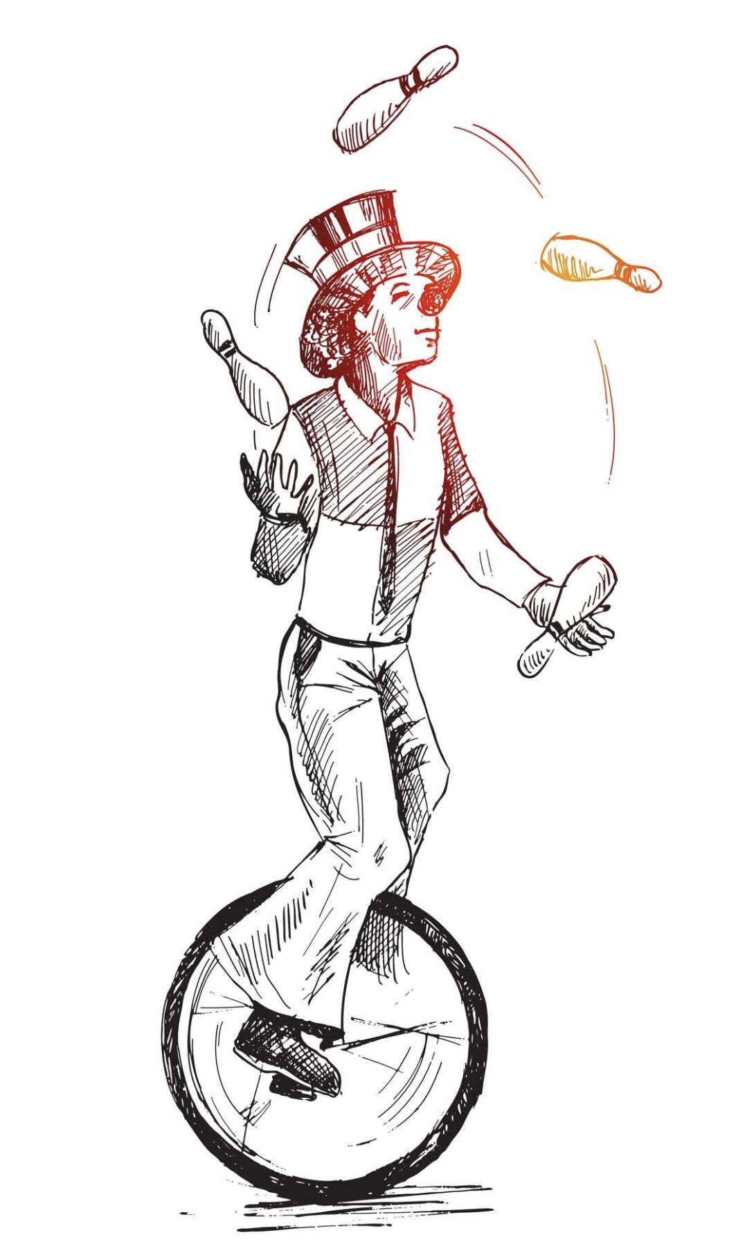 Dlaczego kuglarze nigdy nie przestają się uczyć?