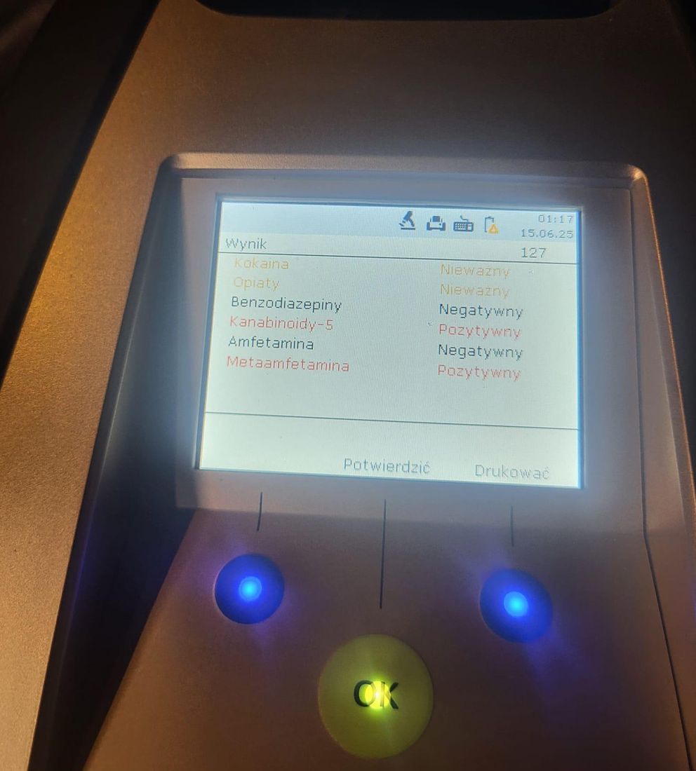 Jazda pod wpływem narkotyków w Wejherowie
