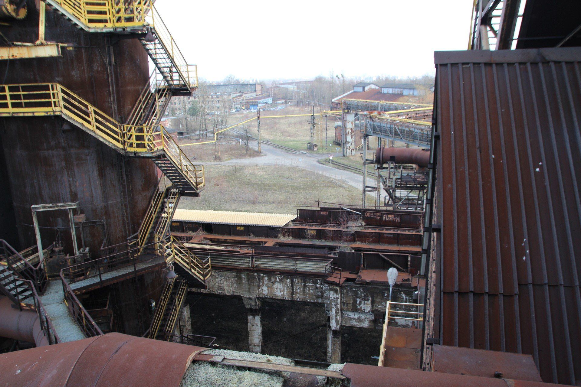 Panorama Śląska z Wielkiego Pieca na Nowym Bytomiu