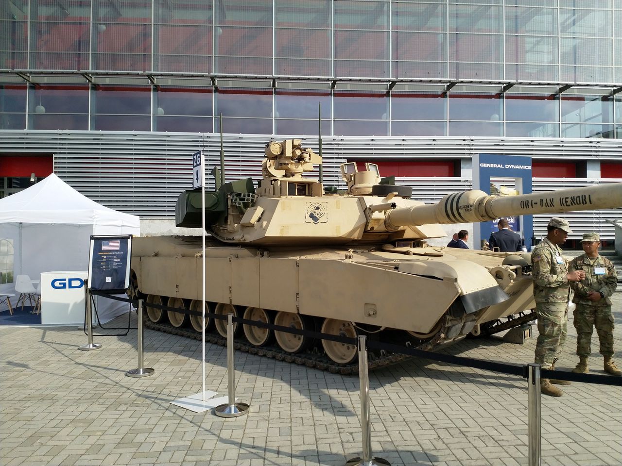 Targi MSPO 2021. Amerykanie przedstawili czołg M1A2 SEP V2 Abrams - M1A2 SEP V2 Abrams