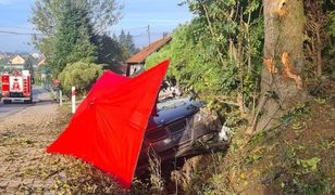 Kierowca BMW nie żyje. Tragedia w Dobrzechowie