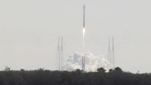 Fala uderzeniowa po starcie rakiety (wideo) 1