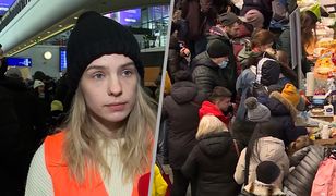 Dworzec Centralny w Warszawie. Chaos jakich mało. Wolontariuszka nie gryzła się w język