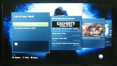 Peggle, CRYSTAL DEFENDERS i COD: World At War na Xbox Live 3
