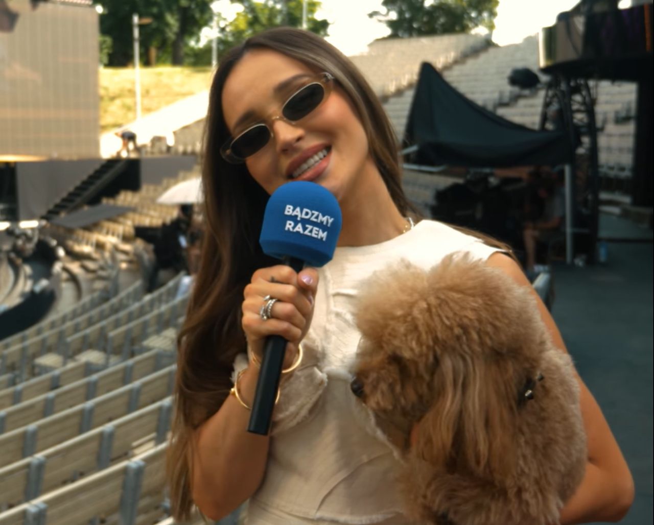 Egzaltowana Marina o Szczęsnym w TVP. "Dzisiaj obchodzimy 10-lecie naszego poznania"