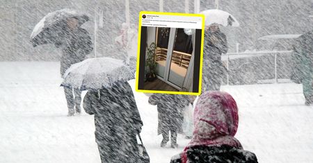 Taki widok na balkonie. Aż chwyciła za telefon. Zdjęcie podbija sieć