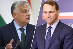 Sikorski skomentował wizytę Orbana w Moskwie. "Zastanawiam się"