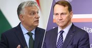Sikorski skomentował wizytę Orbana w Moskwie. "Zastanawiam się"
