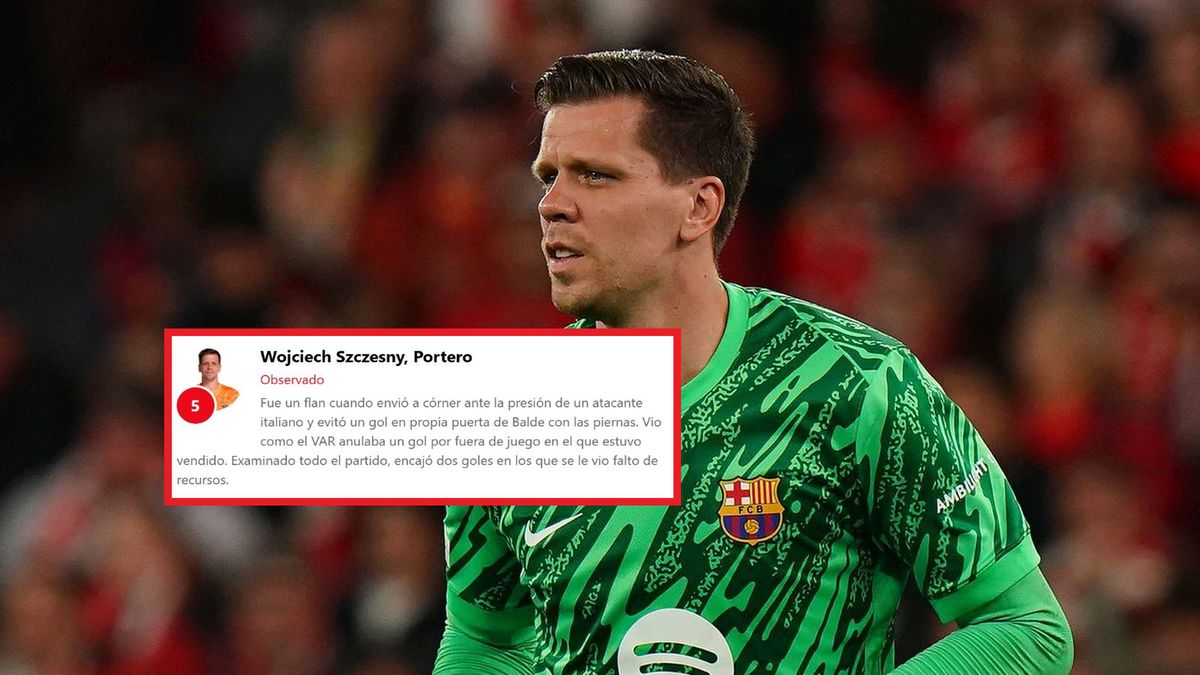 Getty Images / Gualter Fatia / sport.es / Na zdjęciu: Wojciech Szczęsny